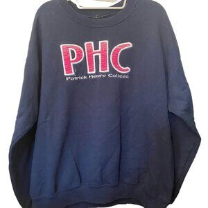 PHC Patrick Henry College All American Embroidery Sweatshirt, Large